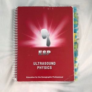 ESP Ultrasound Physics Spiral Bound Notebook
